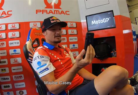 Motogp Miller Il Mio Compagno Di Squadra Per Il Vorrei Casey