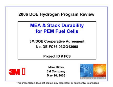 Pdf Mea And Stack Durability For Pem Fuel Cells Dokumen Tips