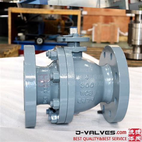 Ansi Asme B Flanged Floating Ball Valve With Iso Mounting Pad