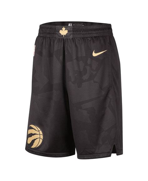 Mens Nike Black Toronto Raptors 202223 City Edition Swingman Shorts