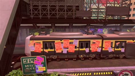 File S Grand Festival Big Run Inkopolis Plaza Decorations Train Png