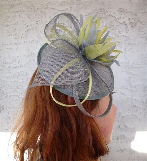 Grey Fascinators For Weddings Grey Fascinator Wedding Fascinators