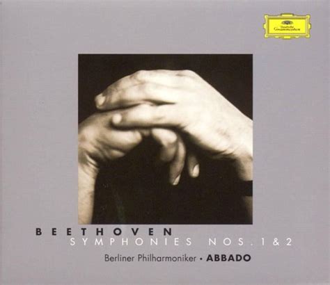 Beethoven Symphonies No 1 And 2 Claudio Abbado Berlin Po Claudio Abbado Cd Bol