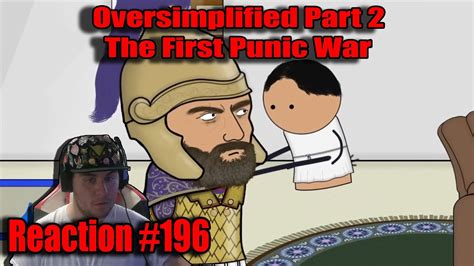 Zealetprince Reacts To The First Punic War Oversimplified Part