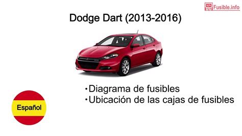 Diagrama De Fusibles Dodge Dart 2013 2016 YouTube