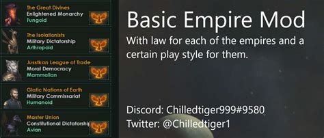 Stellaris Basic Empires Paradox Mods