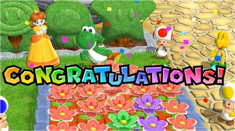 Mario Party 9 Garden Battle Yoshi Vs Toad Vs Daisy Vs Koopa Troopa