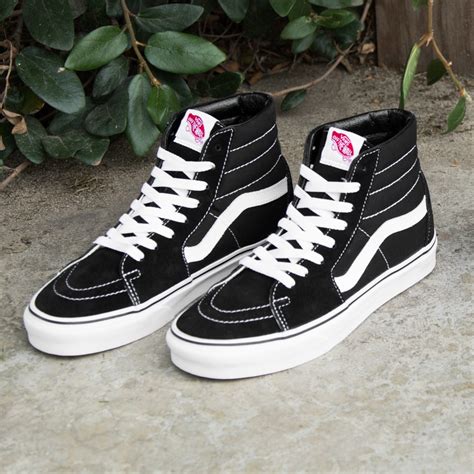 Vans Sk8 Hi Skate Shoe - Black | Journeys