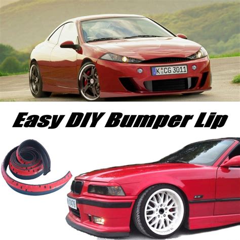 Bumper Lip Deflector Lips For Ford Cougar 2015 Front Spoiler Skirt For Car View Tuning Body