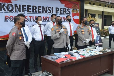 Polres Tulang Bawang Ungkap Kasus Dan Tangkap Orang