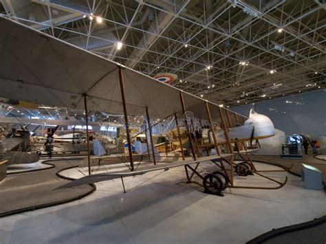 Museum Of Aviation. Exhibition Of Aircraft Exhibits Editorial Stock Image - Image of atomic ...