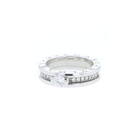 Anello Bulgari B Zero Collector Square