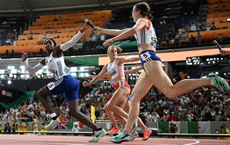 Athlétisme Mondiaux De Relais La Lavalloise Sylla Et Léquipe De