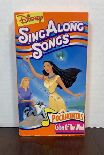 Disney Singt Mit Songs Pocahontas Farben Des Windes Vhs Eur