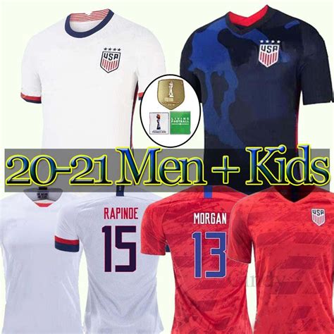 2021 2019 2020 Usa Pulisic Soccer Jersey 19 20 21 Dempsey Bradley