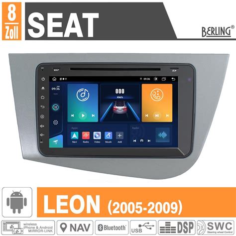 Android Autoradio F R Seat Leon Dab Ready Berling An