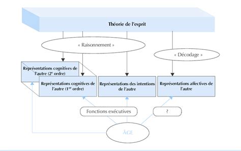 Schéma de synthèse des effets de l âge sur la ToM d après Duval et al