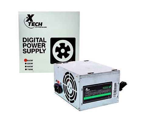 Fuente De Poder Xtech De 500W ATX