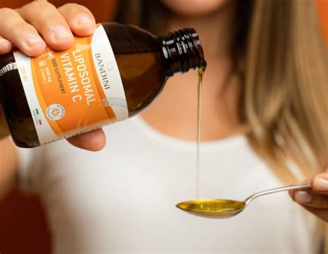 Liquid Liposomal Vitamin C In Bottle Of Ml