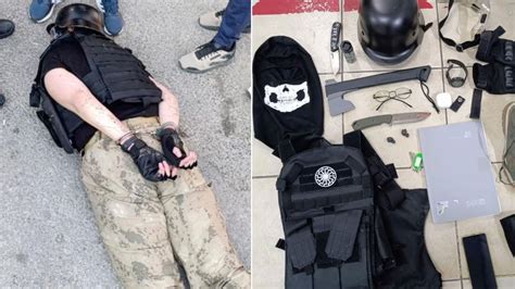 Teen wearing neo-Nazi bullet proof vest stabs 5 in live-streamed knife ...