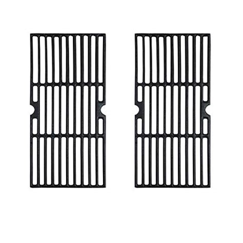 Votenli C6612c 2 Pack Cast Iron Cooking Grid Grates Replacement For Char Broil 463645015