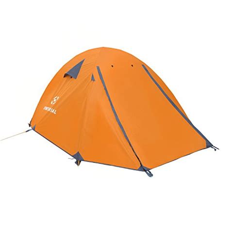 Winterial 4 Person Tent / Easy Setup Lightweight Camping and Backpacking 3 Season Tent / Compact ...