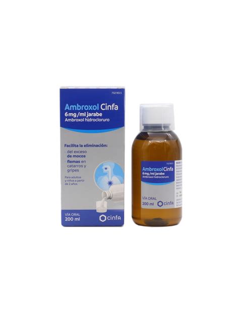 Farmacia Fuentelucha Ambroxol Cinfa Mg Ml Jarabe Ambroxol Hidrocloruro