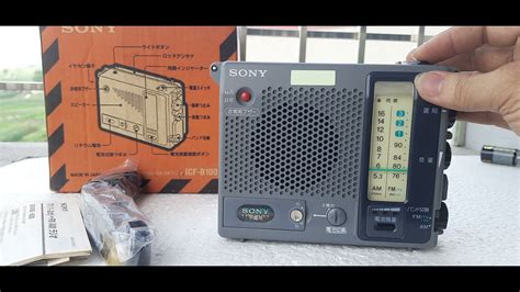 ĐÃ BÁn Radio để Bàn Sony Icf B100 Tất Cả Hoạt động Tốt Sip Cod Toàn