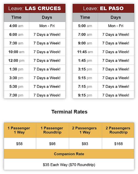 Las Cruces Transportation | Shuttle Service | Your Ride to The Airport