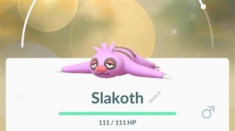 Pokemon Go Adds Shiny Slakoth for Community Day