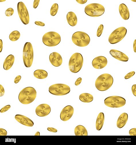 D Realistic Gold Coins Explosion On Transparent Background Template