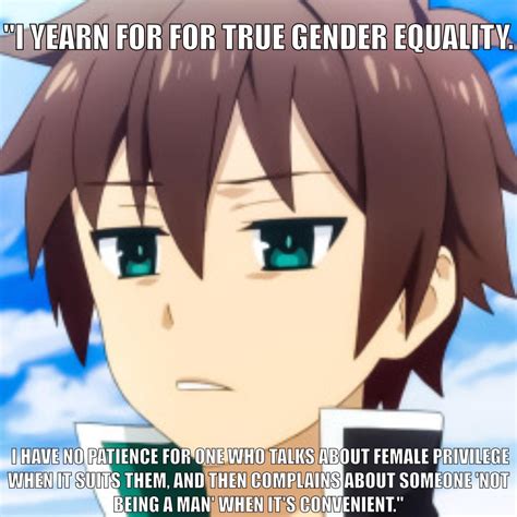 One of my favorite Kazuma quotes : r/Konosuba