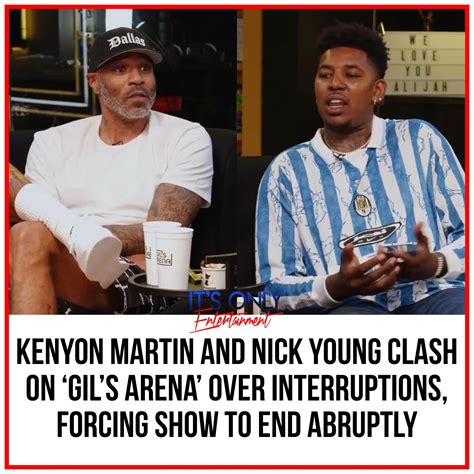 ITSONLYENTERTAINMENT.net - A heated exchange occurred on Gil’s Arena