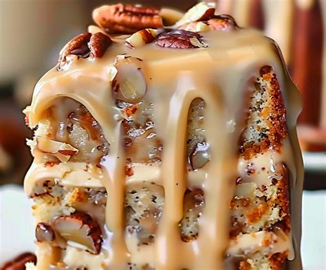 How To Make Caramel Banana Pecan Cake Dsvsports