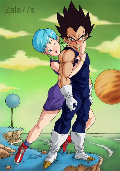 Vegeta y Bulma! by zala77s on DeviantArt