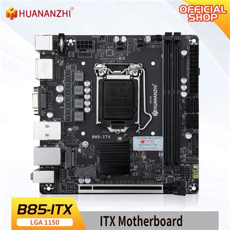 Huananzhi B Itx Placa M E Itx Intel Lga I I I E Ddr Mhz