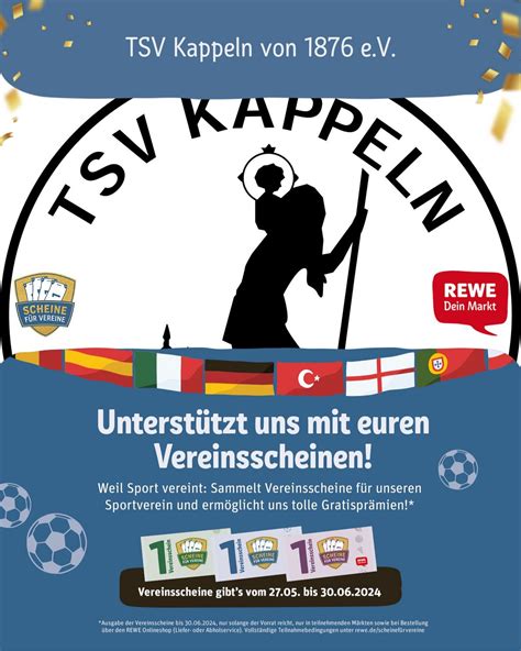 Scheine F R Vereine Ist Wieder Da Tsv Kappeln