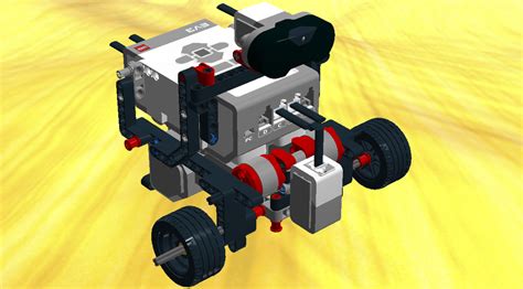 Lego Moc Lego Ev3 Sumo Bot By B0btheev3builder Rebrickable Build