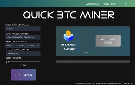 QUICK BTC MINER 2020 We Have Introduced All New BEST BITCOIN MINER