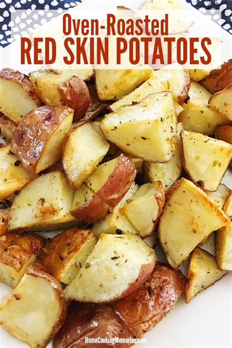 Easy Oven Roasted Red Skin Potatoes Recipe Recipe Easy Potato