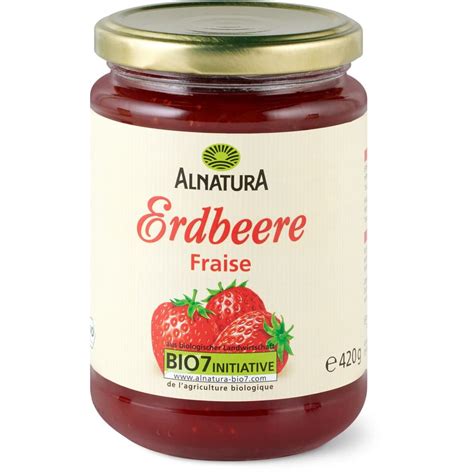 Alnatura Bio Konfitüre Erdbeere Migros