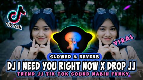 Dj I Need You Right Now X Drop Jj Slowed Reverb Sound Nabih Fvnky