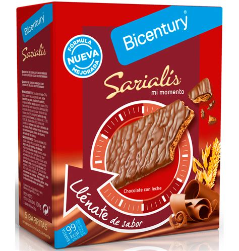 Comprar Barritas Sarialis Bicentury Chocolate Con Leche G