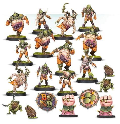 Blood Bowl Nurgle Team Nurgle S Rotters Gry Bitewne Blood Bowl