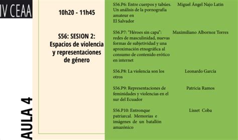 El Laboratorio Social De Género Y Masculinidades Participó En El Iv