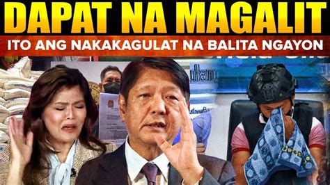 Just In Breaking News Pres Marcos Dapat Magalit Sen Imee Vp Sara