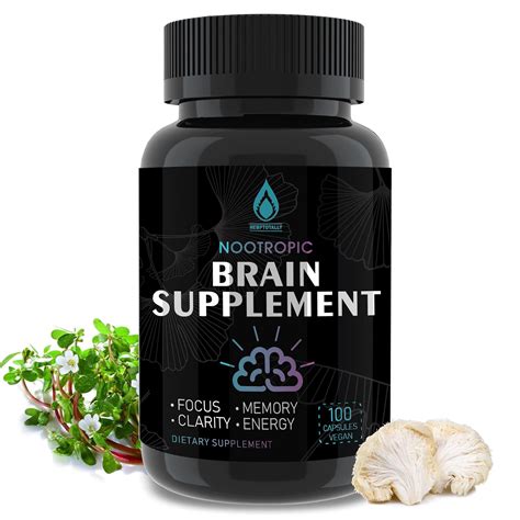 Buy Supplement For Focus Memory Clarity Energy Nootropic Brain