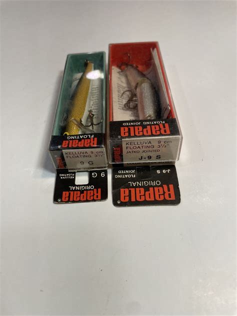 Rapala Jointed J Floating Fishing Lure Silver J S New