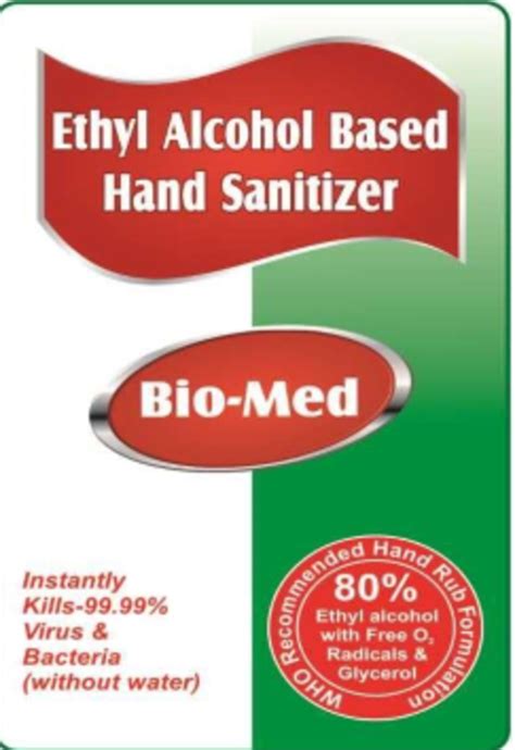 Certified Alcohol Based Hand Sanitizer At Rs 200 Alcohol Based Hand