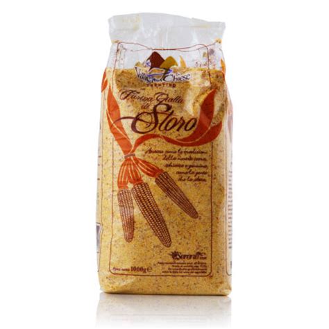 1kg Farina Gialla Di Storo Gluten Free Polenta Trentina Prodotti Tipici